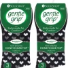 SockShop Socks | 6 Pairs Womens Gentle Grip Bamboo Socks - Monochrome