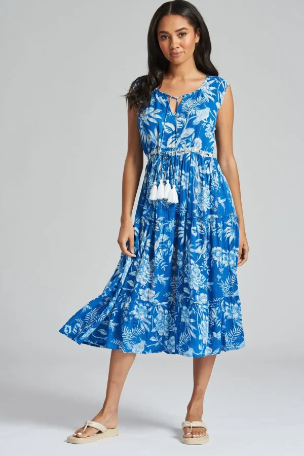 South Beach Dresses | Floral Print Midi Dress