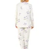 Sue Marks Pyjamas | Florence Floral Button Pyjamas - Lilac