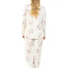 Sue Marks Pyjamas | Florence Floral Button Pyjamas - Pink