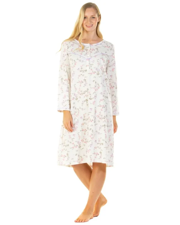 Sue Marks Nighties | Flower Spray 43