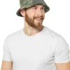 Men Tom Franks Cotton Bucket Hat - Green Tie Dye