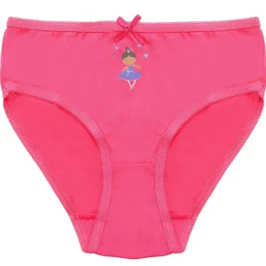 Kids Tom Franks Girls 7 Pack Ballerina Knickers
