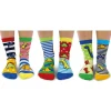 Kids United Oddsocks Kids Sockasaurus Socks Gift Box
