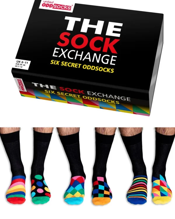 Men United Oddsocks The Sock Exchange Socks Gift Box