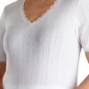 Slenderella Thermals | Vedonis By Thermal Short Sleeve Top