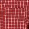 Men Walker Reid 42" 100% Woven Cotton Check Nightshirt - Red