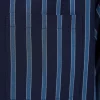 Men Walker Reid 42" Yarn Dyed 100% Woven Cotton Stripe Nightshirt