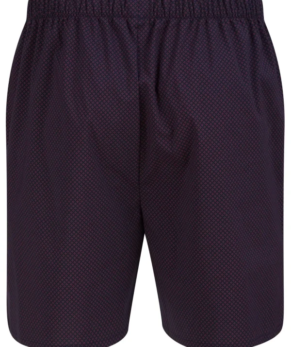 Men Walker Reid Diamond Geo Print Tailored Short Pyjamas