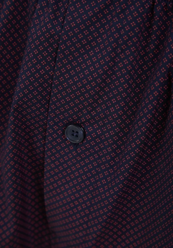 Men Walker Reid Diamond Geo Print Tailored Short Pyjamas