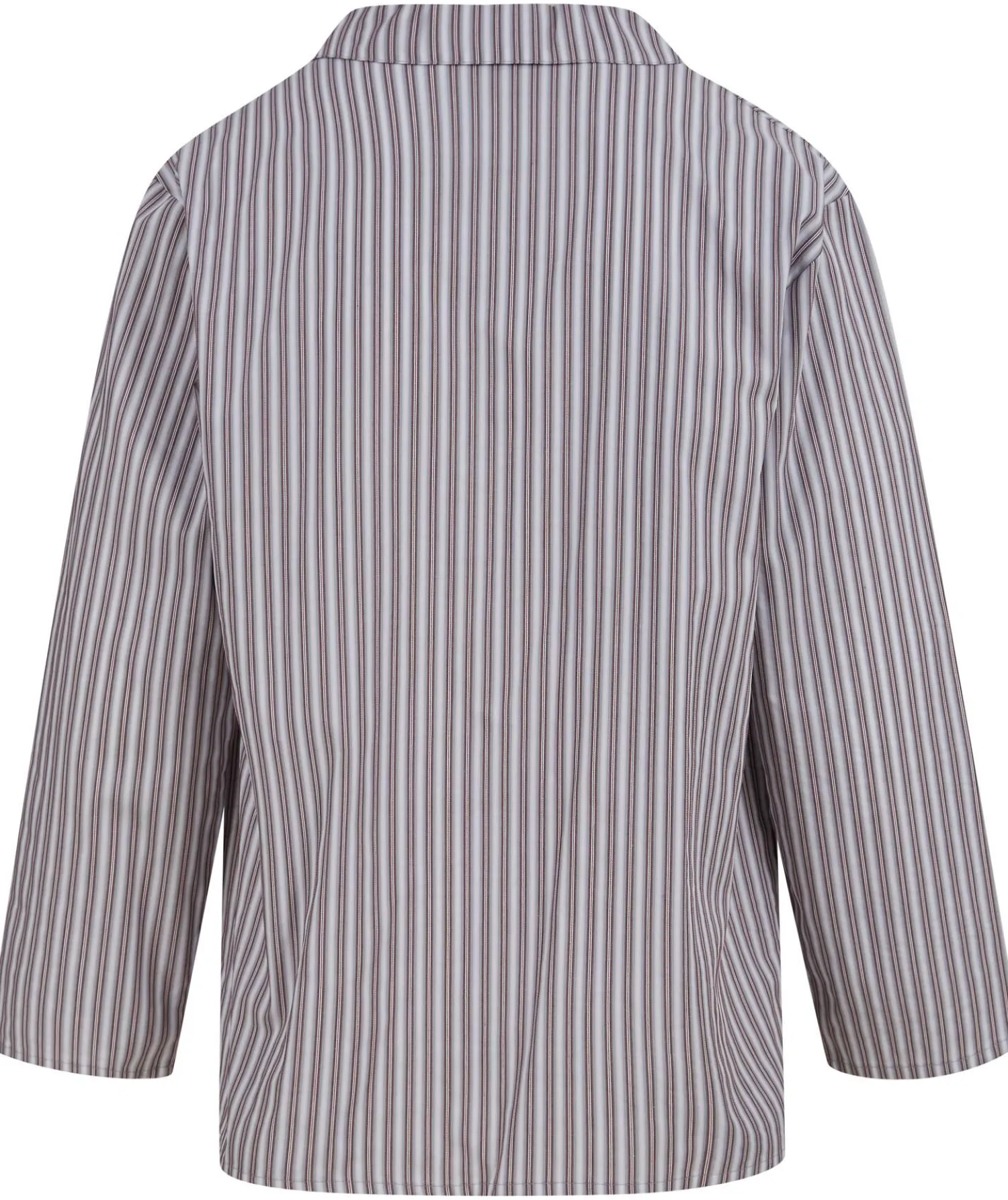 walker_reid_woven_cotton__1-1.webp Men Walker Reid Woven Cotton Stripe Tailored Pyjamas - Grey