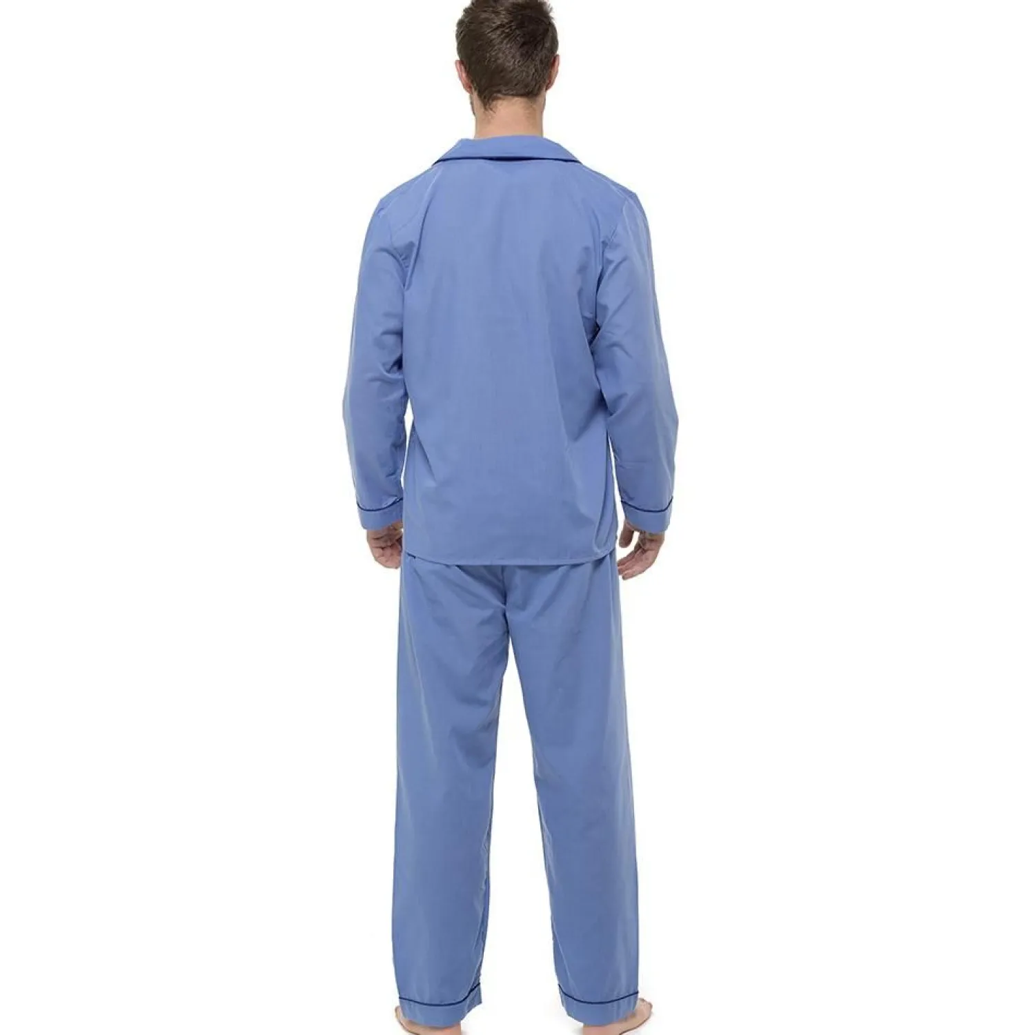 walter_grange_tailored_bu_1-2.webp Men Walter Grange Tailored Button Pyjamas - Blue