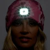 Storm Ridge Hats | Womens Led Light Beanie Hat - Pink Camo