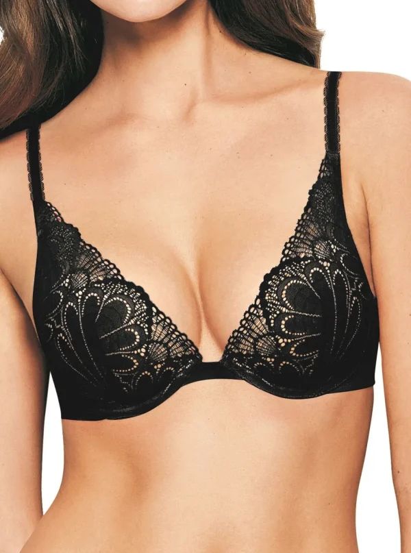 Wonderbra Bras | Refined Glamour Push-Up Triangle Bra - Black