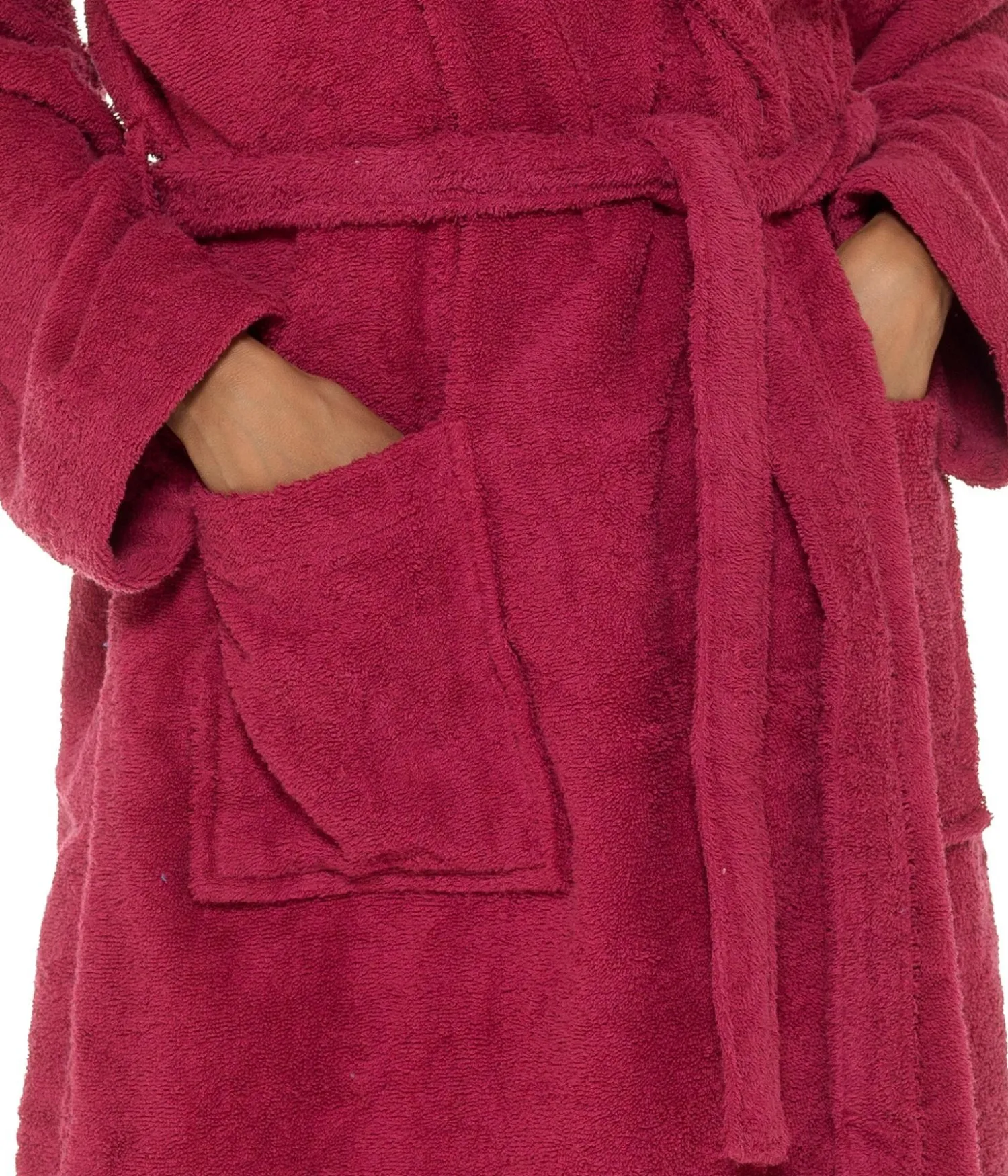 wrap_towelling_dressing_2.webp * Dressing Gowns | Wrap Towelling Dressing Gown - Wine