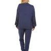 Wysteria Lane Pyjamas | Lush Lounge Pyjamas - Navy