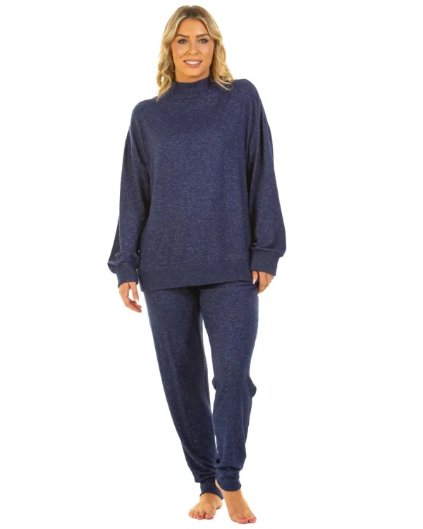 Wysteria Lane Pyjamas | Lush Lounge Pyjamas - Navy